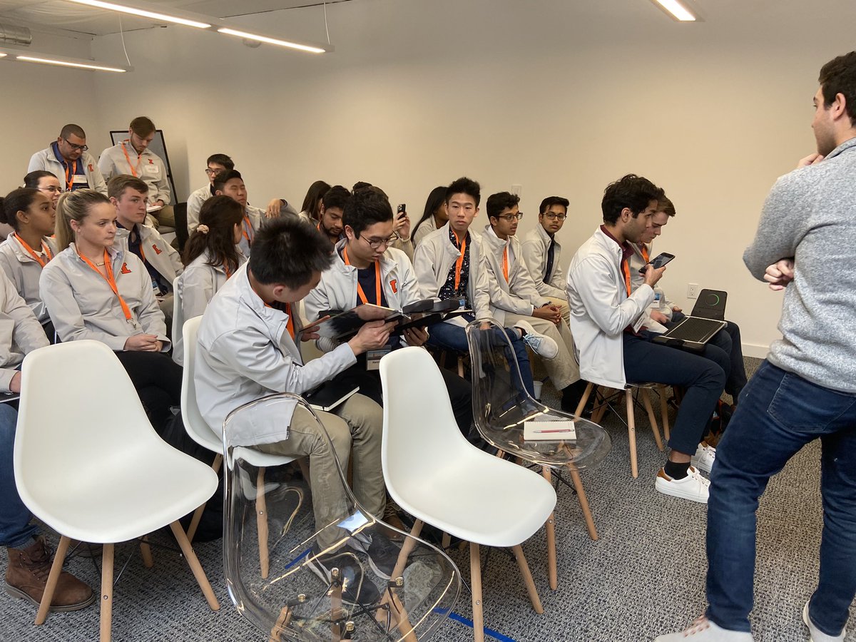 LanduytCenter's tweet photo. Day #2 of #TECSV! Co-founders of @OptivoltLabs Rohit Kalyanpur & Paul Couston were part of the Silicon Valley Workshop group 2 years ago and now they have moved to their new office in Silicon Valley. We are proud to see them grow! Thank you for hosting us! https://t.co/KudKjdfGQY