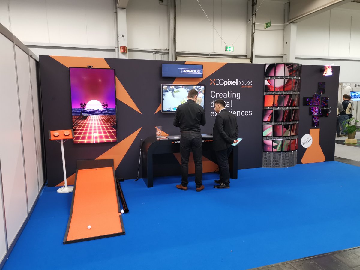 dbpixelhouse's tweet photo. The DBpixelhouse team are exhibiting at Best Of Events in Dortmund this week. Take a look at our BOE page for an insight into the immersive digital experiences we have on display at the show:
https://t.co/wFgdAhIBX0
#boe20 #techcontentproduction #tech #content #production https://t.co/Zuy5oXVlMs