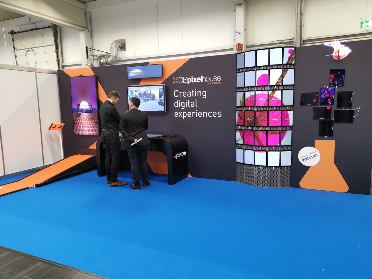 dbpixelhouse's tweet photo. The DBpixelhouse team are exhibiting at Best Of Events in Dortmund this week. Take a look at our BOE page for an insight into the immersive digital experiences we have on display at the show:
https://t.co/wFgdAhIBX0
#boe20 #techcontentproduction #tech #content #production https://t.co/Zuy5oXVlMs