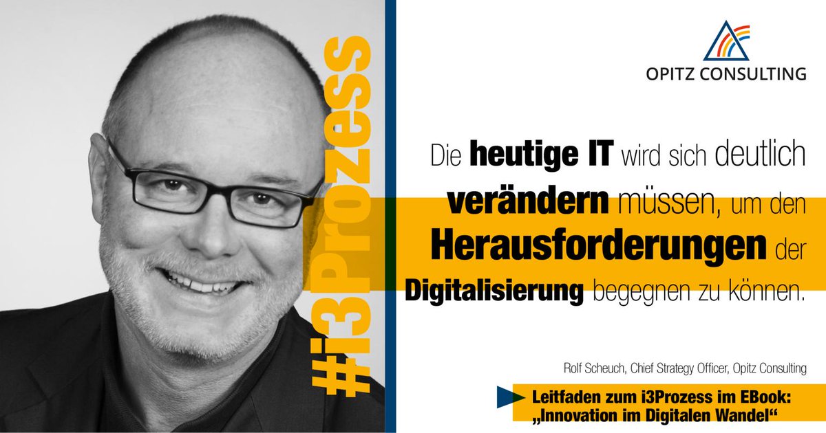 Wie setzt man Innovationen im Unternehmen um? 
Mit dem E-Book "Innovation im digitalen Wandel" liefert OPITZ CONSULTING GmbH uns die Antwort mit dem i3-Prozess als Anleitung für Digital Hubs, Labs und Units und die erfolgreiche Umsetzung.

Hier reinlesen:
lnkd.in/guaFNxz