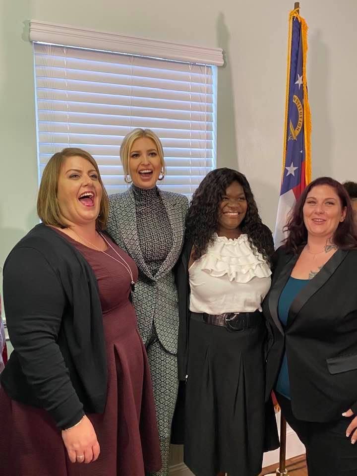 rebecca_tolstoy's tweet photo. Victims of domestic violence, sexual assault, war and conflict may be targeted by traffickers, who recognize the vulnerabilities left by these prior abuses.  @Rotary champion @dmcclearyfms is #connecting the world. Bringing Ivanka Trump to the grassroots #RotaryRock #EndFDV https://t.co/uyJqf3AQGl