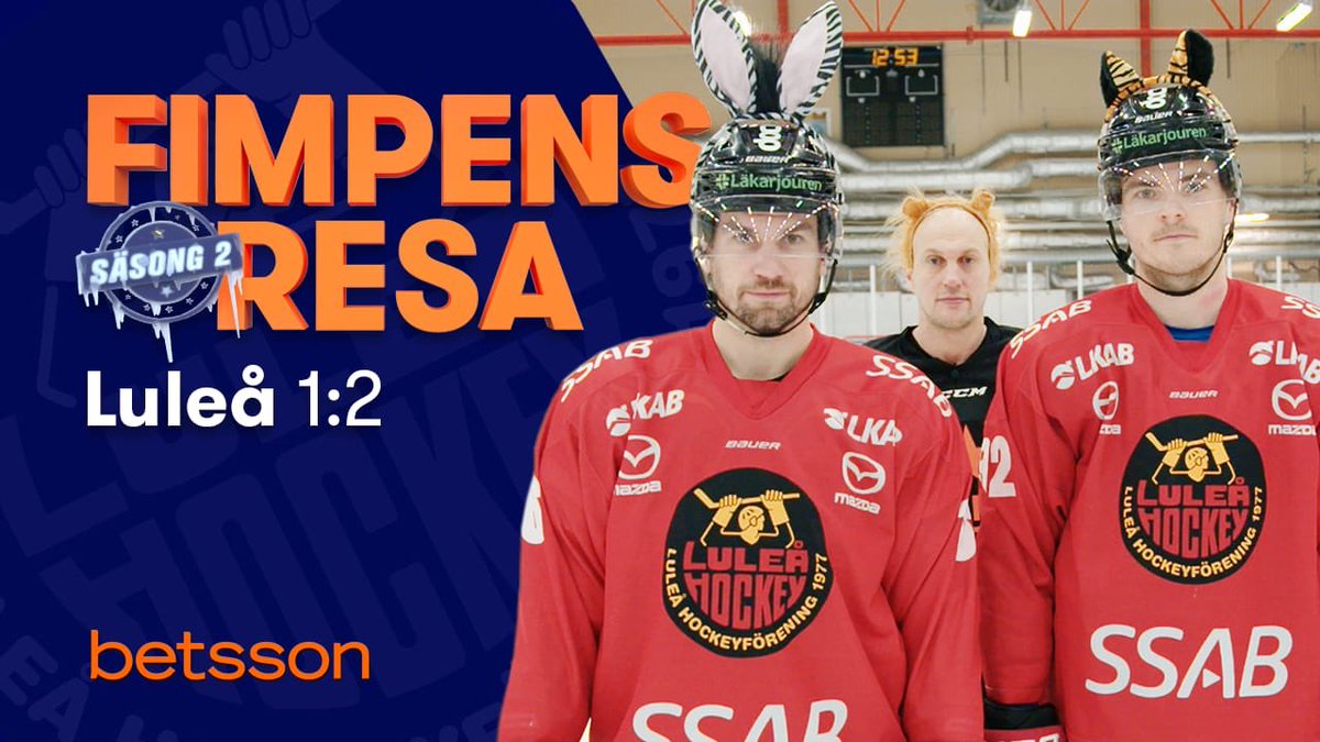 Luleå 1:2  
#fimpensresa #luleå #shl
youtu.be/8PxeaFqlQag