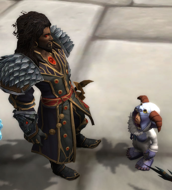 Gnome_Velvet's tweet photo. By all old and new Gods, Wrathion is hot beyond words. I go weak at my little Gnome knees... #sorry #kalec #bolvar #warcraft #bfa #8.3 https://t.co/dExn5RhRNC