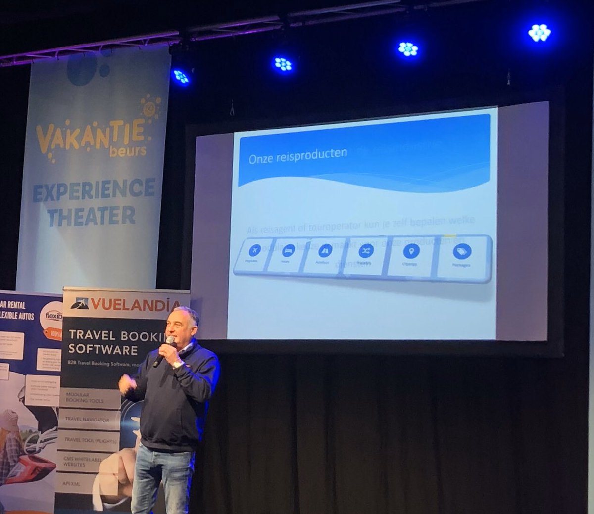 In het Experience Theater in hal 11 biedt <a href="/VuelandiaNL/">Vuelandia NL</a> de retail en (zelfstandig) reisagenten een netwerkmoment tijdens een heerlijk ontbijt. Schuif je ook aan? #VakantiebeursVakdag #Vakantiebeurs #Jaarbeurs