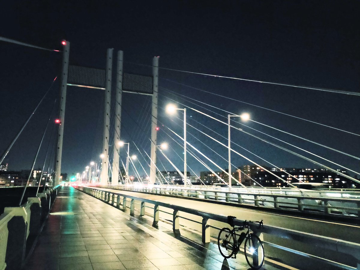 つぶあん 夜の是政橋も好き T Co A6hxnr5vjh Twitter
