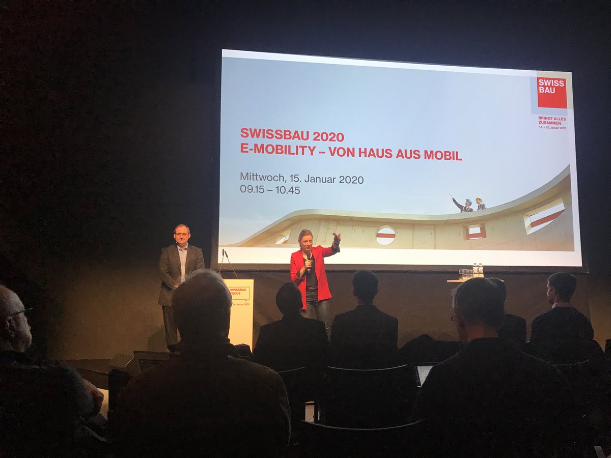 Mobilität heute und in Zukunft. Spannende Veranstaltung zur E-Mobilität an der Swissbau