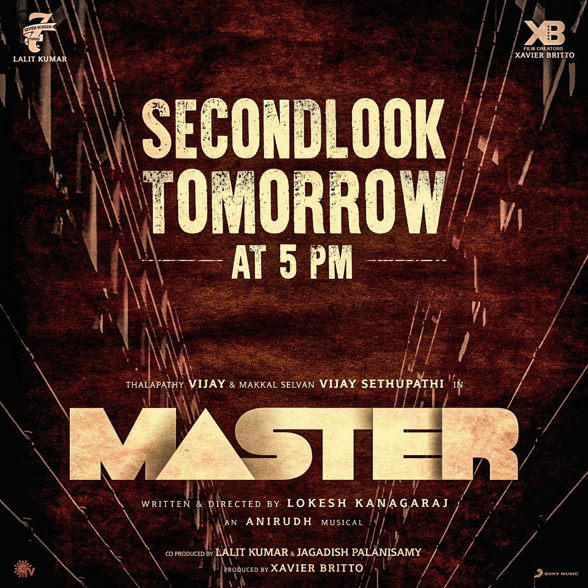 Kannanvfc13's tweet photo. Actor @ThalapathyFilms Second Look Posters 💥
● #Mersal - #MersalSecondLook
● #Sarkar - #SarkarSecondLook
● #Bigil - #BigilSecondLook
Get Ready Folks #MasterSecondLook Loading... @ 5 PM 💥
#Master tuned @ThalapathyFilms https://t.co/Vp6HgED1Bh
