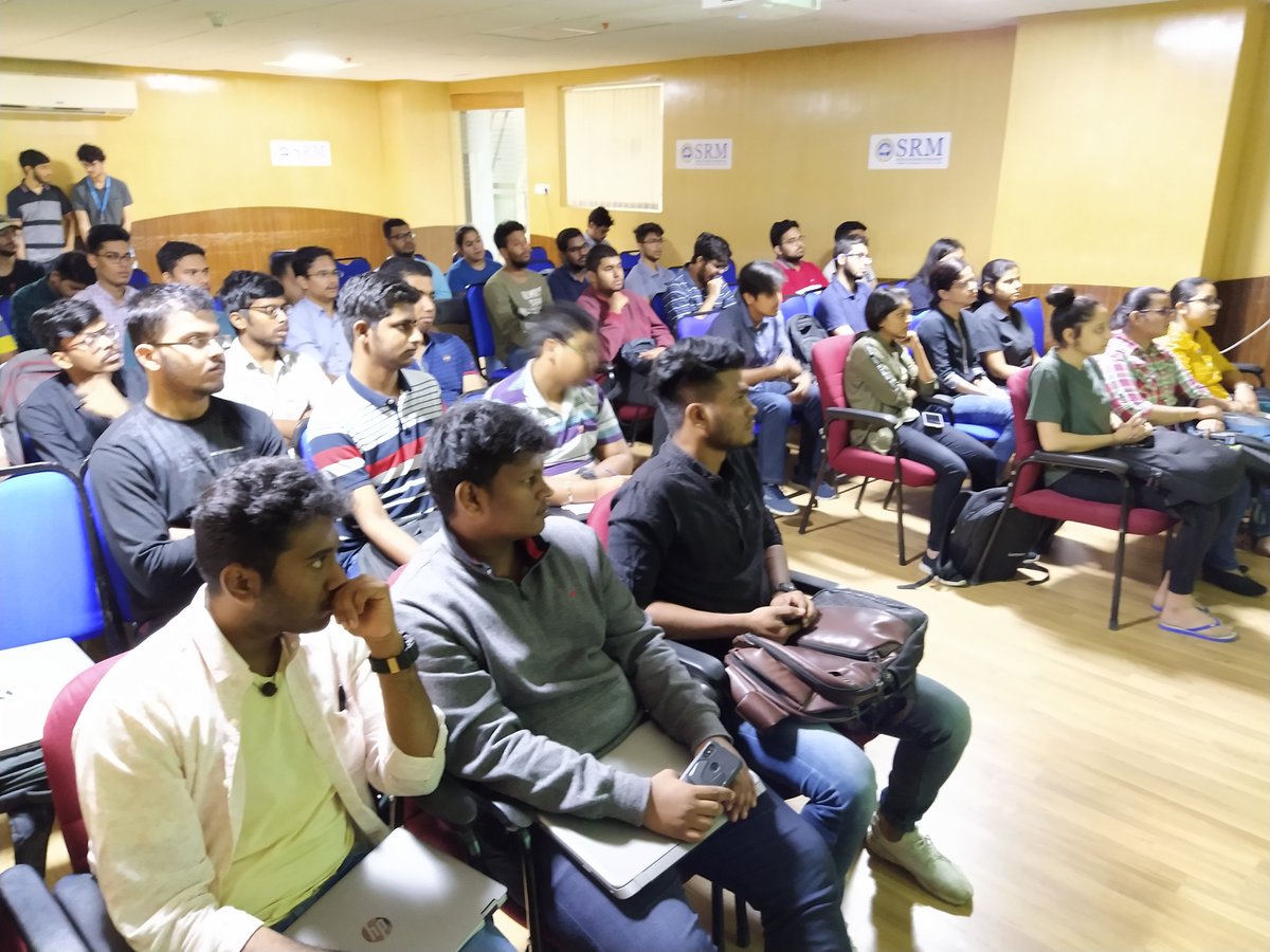 CARL_Research's tweet photo. #Snaps from the full day @Google #AI #ExploreML session at SRM IST, conducted by @phreakyphoenix. We discussed the #hurdles faced by AI and explored how to #solve them using fun #handson labsπ₯
#exploreml #learnwithgoogleai #MachineLearning #DeepLearning #ml #ai #carl #googleai https://t.co/voKVDFRsNI
