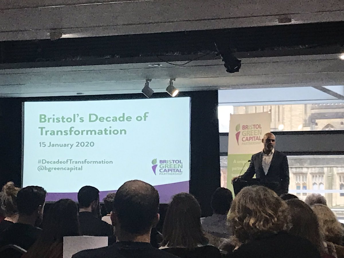 Really interesting speech this morning from <a href="/MarvinJRees/">Marvin Rees</a> at today’s #decadeoftransformation @bgreencapital. Looking forward to what comes from the event <a href="/weareAHR/">AHR</a>