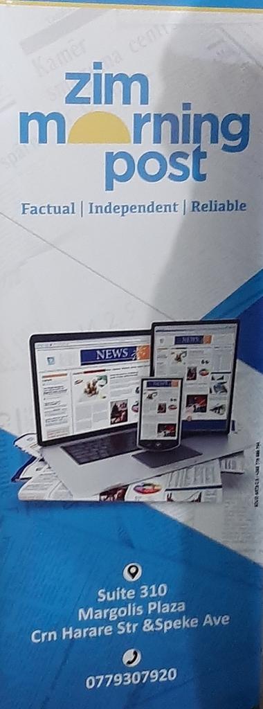 elias_mambo's tweet photo. Look there is no doubt..We are the future...Digital media is the future...@Zimmorningpost1 We lead and others follow... #InventiveThinking Follow your target market via our whatsApp news platforms..Advertise with US https://t.co/X4mhftfXrj