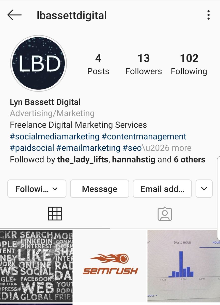Eeeek! Trying out some freelance work as well as my full time role. I'd appreciate any followers/shares 🙏

instagram.com/lbassettdigita…

#digitalmarketing #freelancedigitalmarketing #socialmediamarketing #SocialMediaManagement #barnsleyisbrill #barnsleybusiness #WednesdayVibes