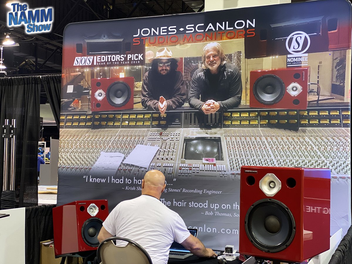WayneJonesAudio's tweet image. Setting Up for NAMM &amp;amp; Event Schedule
waynejonesaudio.com/namm-2020/

JONES-SCANLON Studio Monitors
jonesscanlon.com

Wayne Jones AUDIO
waynejonesaudio.com

#NAMM2020  #JonesScanlonStudioMonitors #WayneJonesAudio #RecordingEngineer #BassPlayer