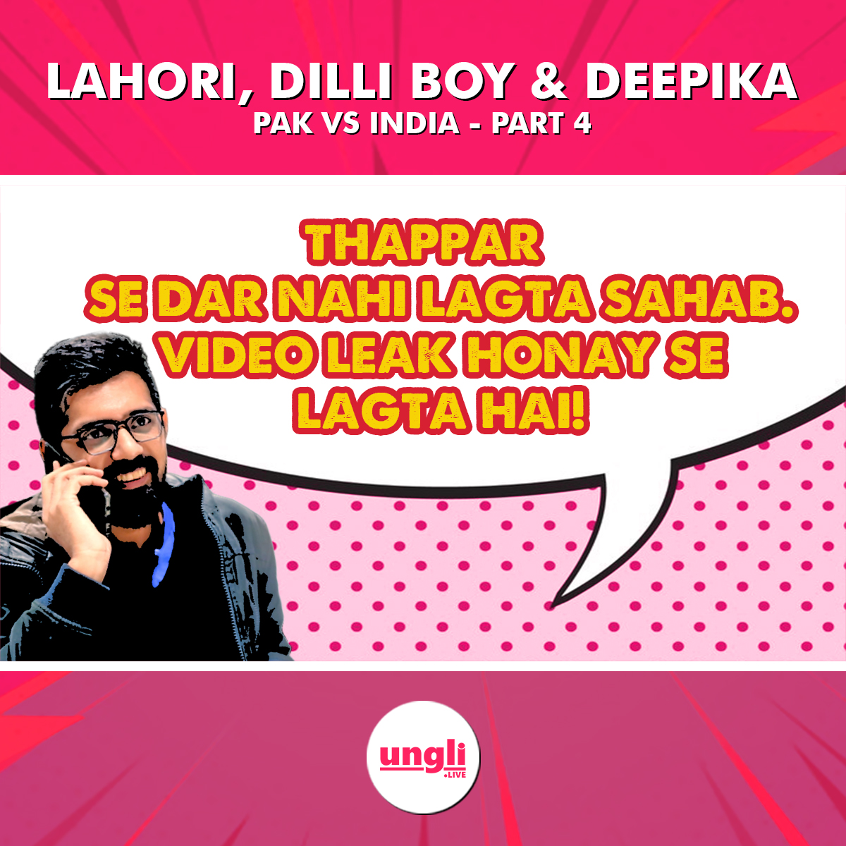 unglilive's tweet photo. Video Link: https://t.co/M9tMRTS0R2

They're back... with a lot more #fun, #roasting &amp; #humour... Enjoy their #wittyjokes on #Deepika, #HareemShah, #ImranKhan &amp; #IndianNRC.

#ungli #unglilive #pakvsindia #ajaydevgan #saifalikhan #sunnyleaone #asifghafoor https://t.co/SnX8nRHQrZ