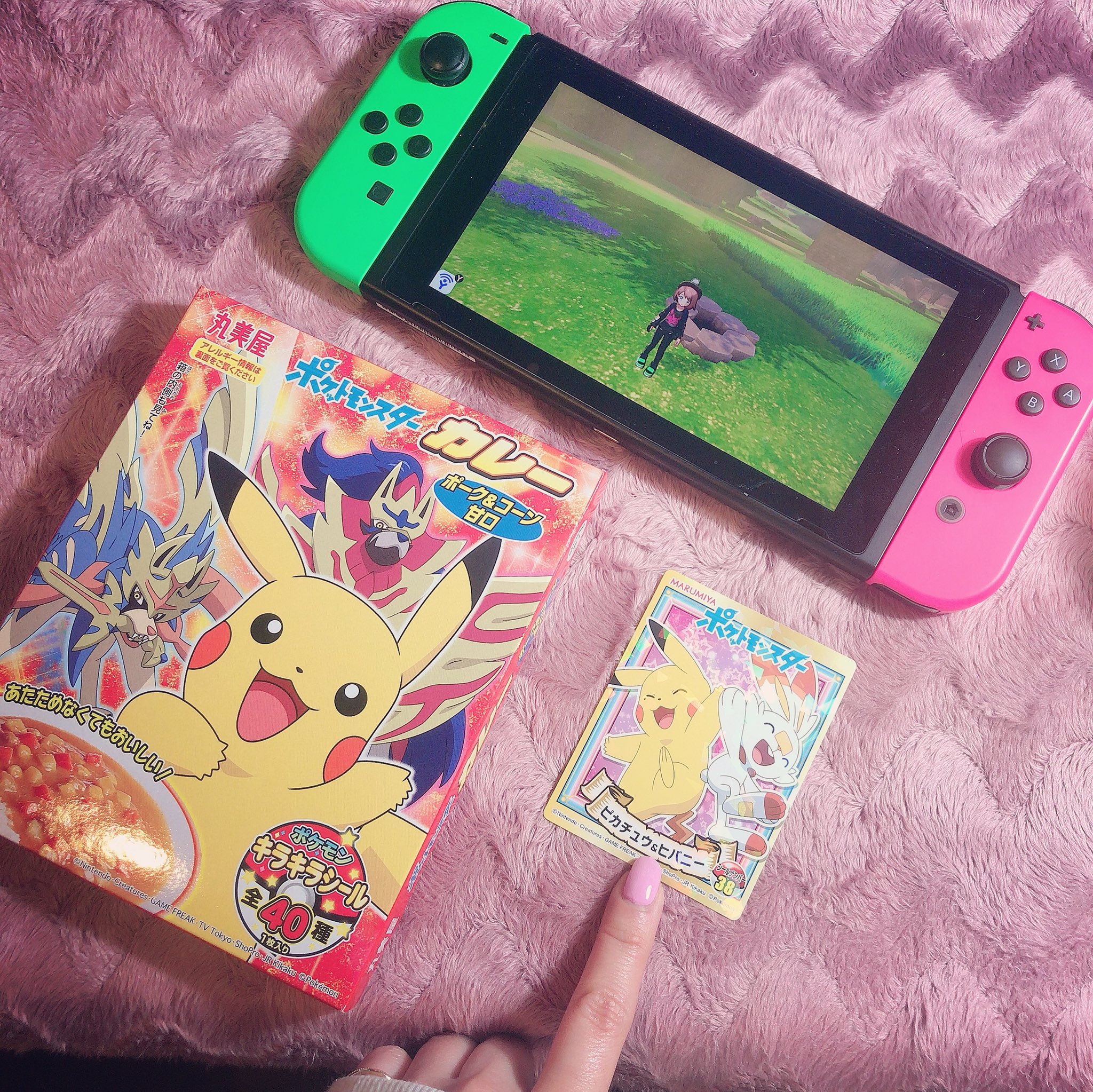 いとう りな 年始から体調不良続いてましたがポケモンしながら元気に向かってきている 来週には全快してるといいなぁ T Co Exgacguudd ポケモンソードシールド Nintendoswitch ポケモンカレー ポケモンカレーのシール ピカチュウ ヒバニー