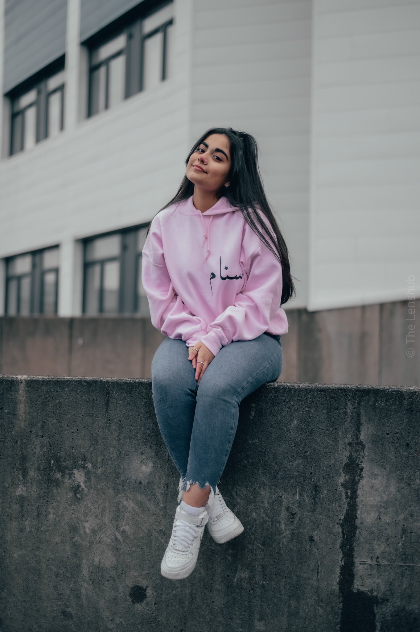 Pink custom hoodie hotsell