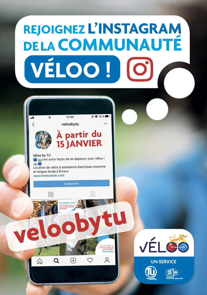 epn_27's tweet photo. #veloo, location de vélos à assistance électrique par #Transurbain et #evreuxportesdenormandie à suivre sur #Instagram > https://t.co/hhiUm7uLCX
#evreux #veloelectrique #TU https://t.co/yNXzKSs8T5