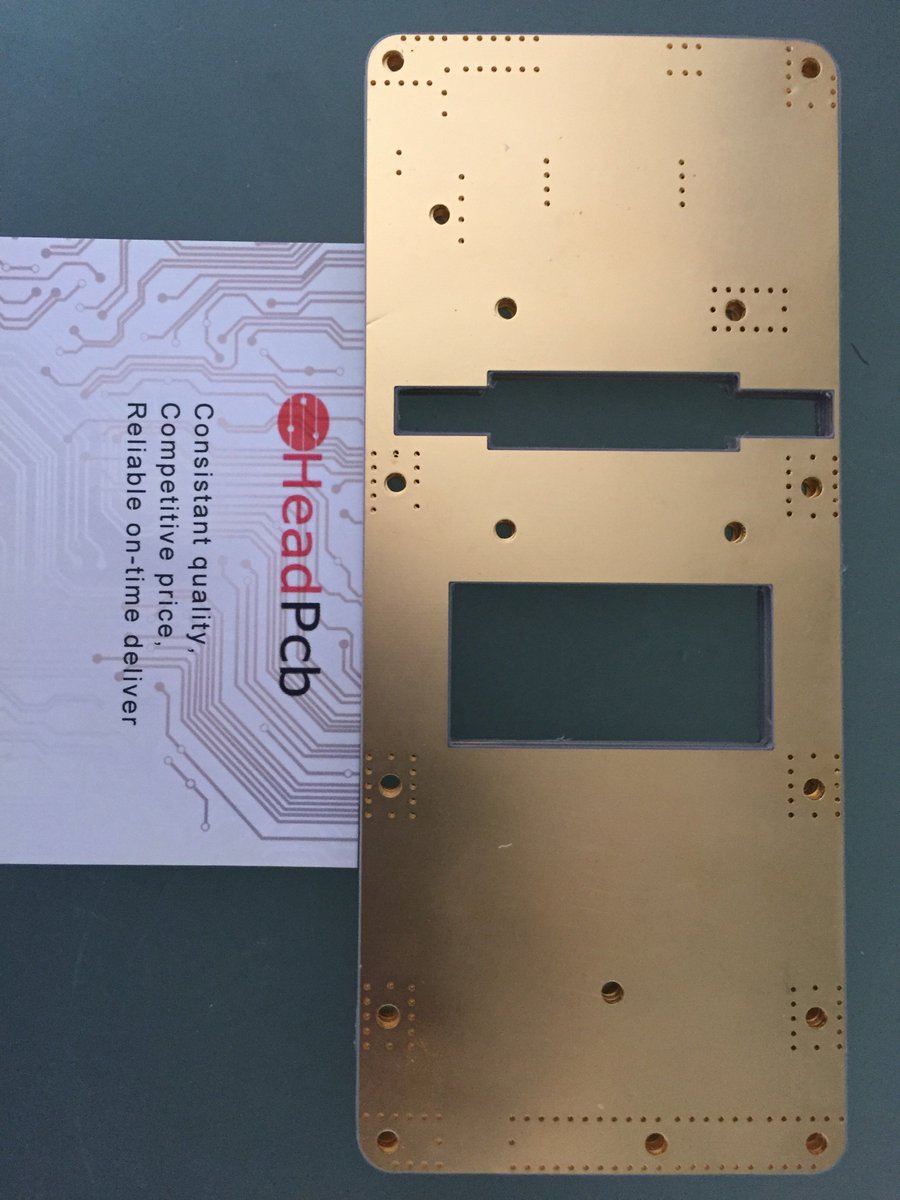 ElonX0871's tweet photo. High frequency PCB,used Rogers Duroid/Rt 5880 material,with er(DK)=2.2, thickness 0.8mm,4 days finished before the Chinese New Year holiday.#ptfe #Duroid/Rt #pcbdesign #highfrequencypcb #PTFEPCB #Rogers4350B #Rogers4003C #F4B #RT/duroid 5870 #RT/duroid 5880 #highfrequency #rogers https://t.co/ddDjMNhCRY