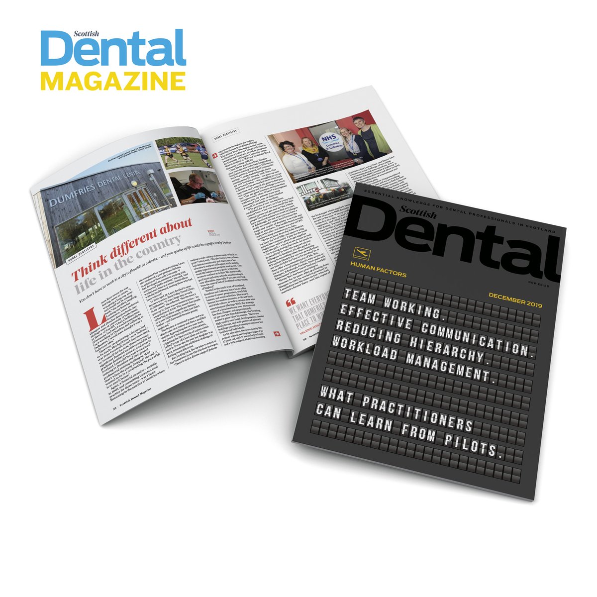ScottishDental's tweet photo. In the latest issue: You don't have to live in the city to flourish as a dentist; Arthur Dent discusses changes within the profession; And Brexit and its implications on the dentistry profession.
Read all and more in the latest issue: https://t.co/RDH2CwXZ3k #SDMag #Dentistry https://t.co/NIU5VfqYdl