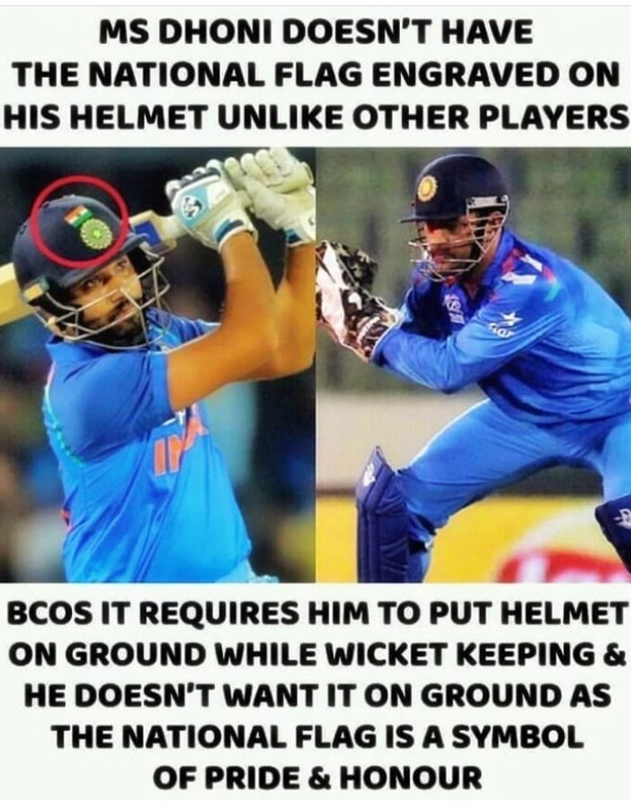 1055Vikrant's tweet photo. A true legend....hats off 2 u... MSD https://t.co/4gZMXqOKhG
