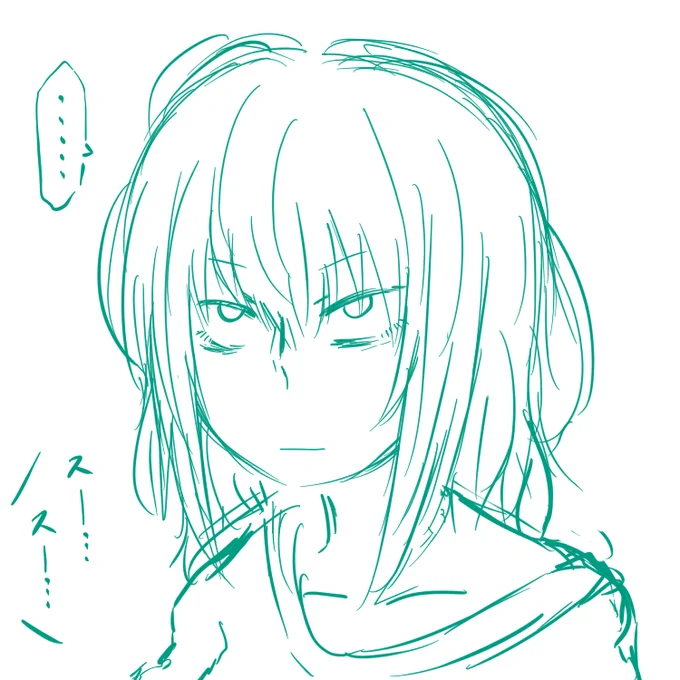@tenkawa_shinji 鬼気迫る顔に笑いましたww
そして笑顔の鬼が後ろに。

僕もろくな逸見を描いてないもので.... 