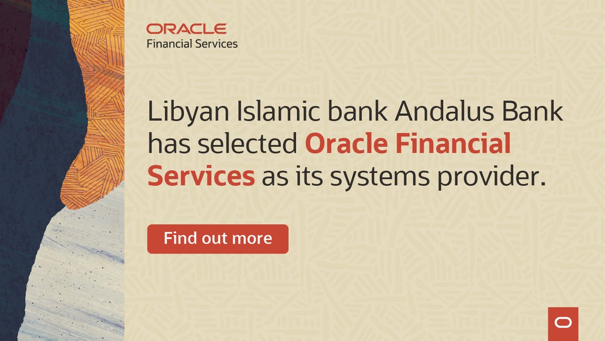 OracleFS's tweet photo. #TeamOracleFS! Coming out of #OOWDXB, we want to announce some of our wins!
#1 of 4 - Libyan Islamic Bank Andalus Bank chooses Oracle Financial Services as its system provider! Read more: https://t.co/aue5UYq9dx
An absolute win for us, we're thankful to the team behind this! https://t.co/nwHAxfuDwB