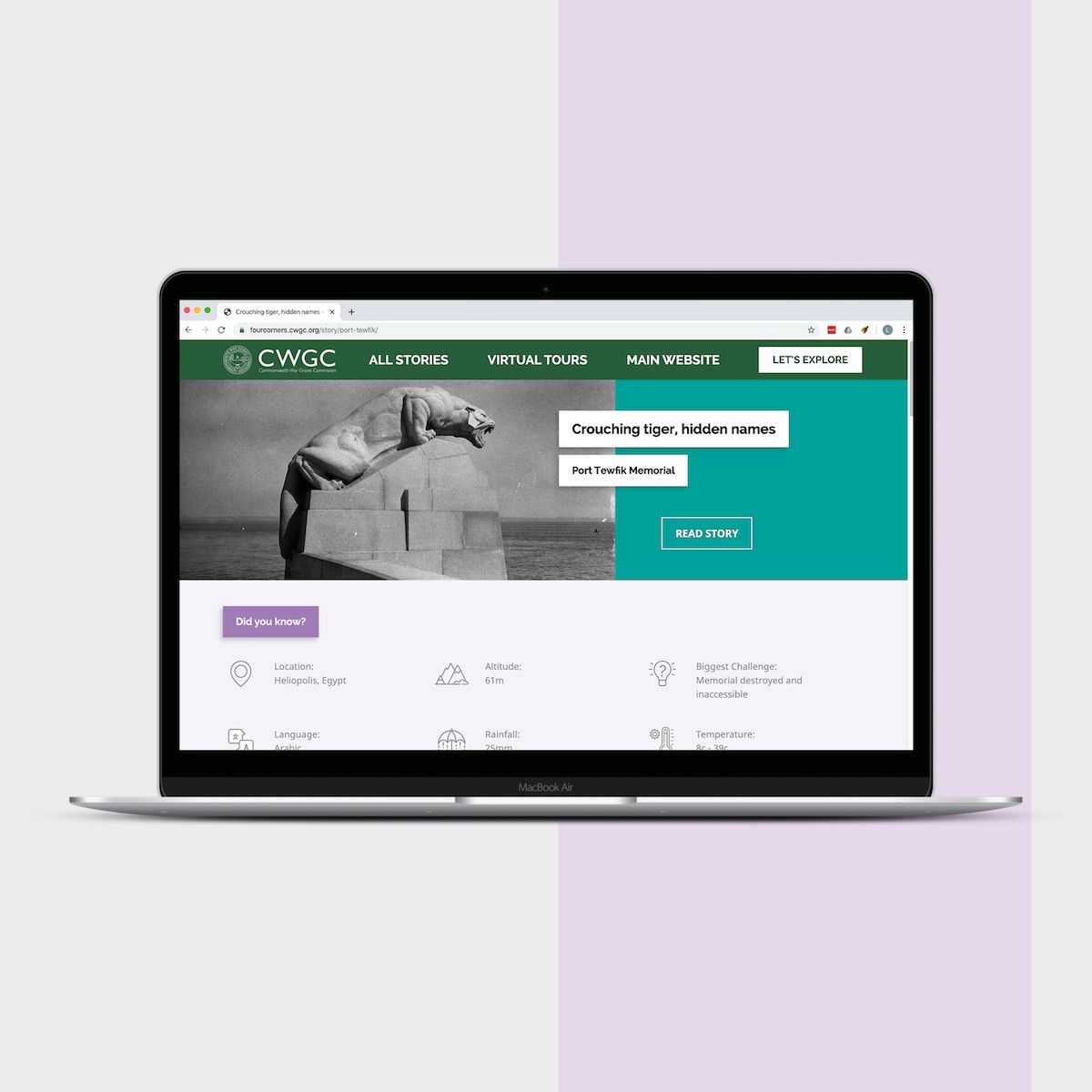 For <a href="/CWGC/">Commonwealth War Graves</a>'s new campaign they wanted to create an immersive digital experience for users. We were delighted to pitch and win the project! 💫

Find out more about the development of the digital campaign which has received fantastic feedback so far: design33.net/work/cwgc/