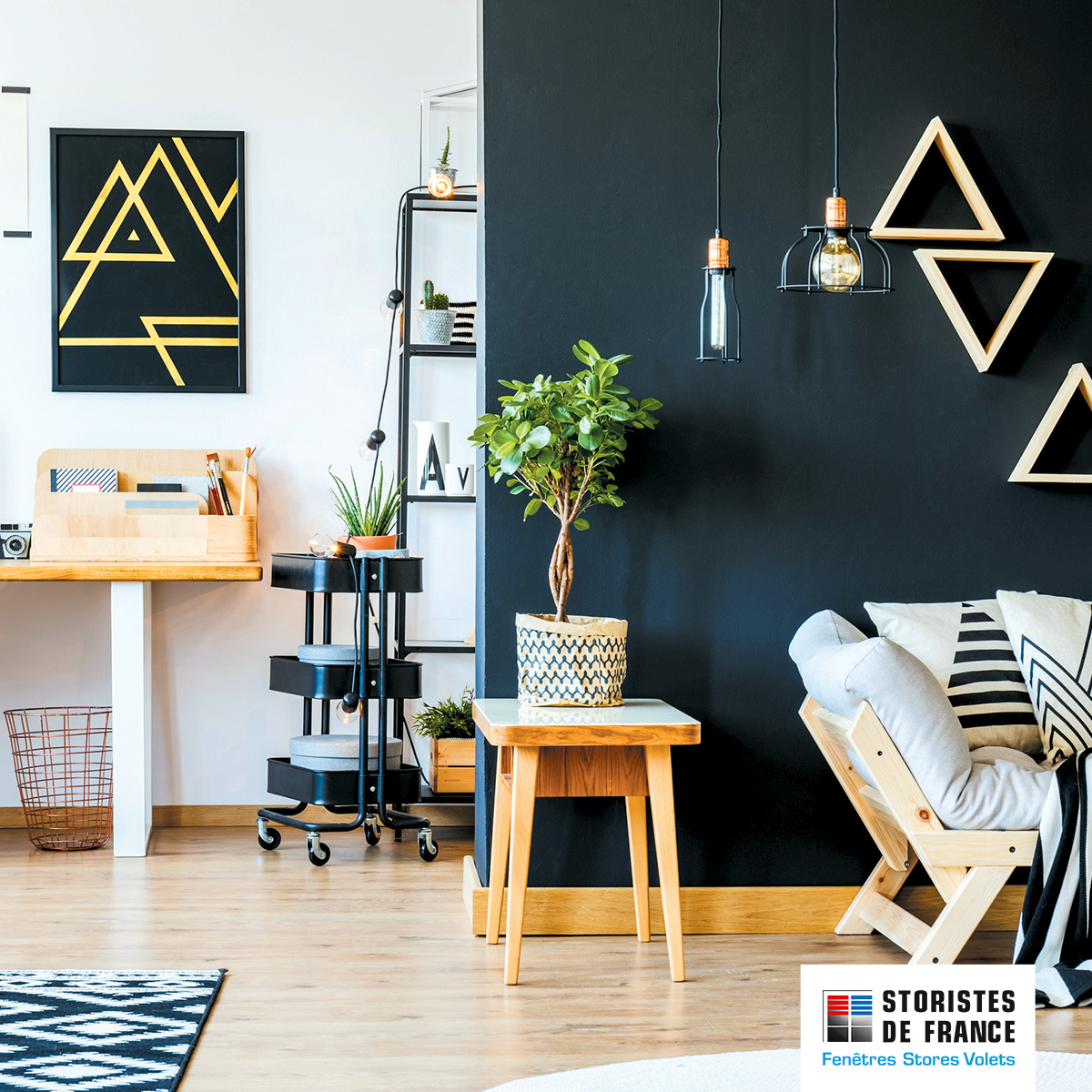 storistes's tweet photo. Vous avez un petit espace ? Faites preuve d'ingéniosité en utilisant deux couleurs pour vos murs afin de distinguer visuellement différentes zones.
💡 Notre conseil : associer des murs blancs qui donnent une impression d’espace et de luminosité, à une couleur plus originale ! https://t.co/R1rMcmS6vp