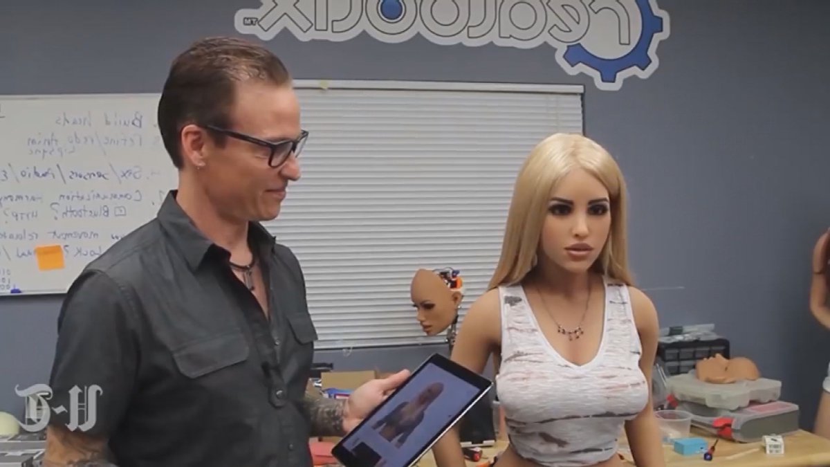 Fucking my ultra real teen sex robot.