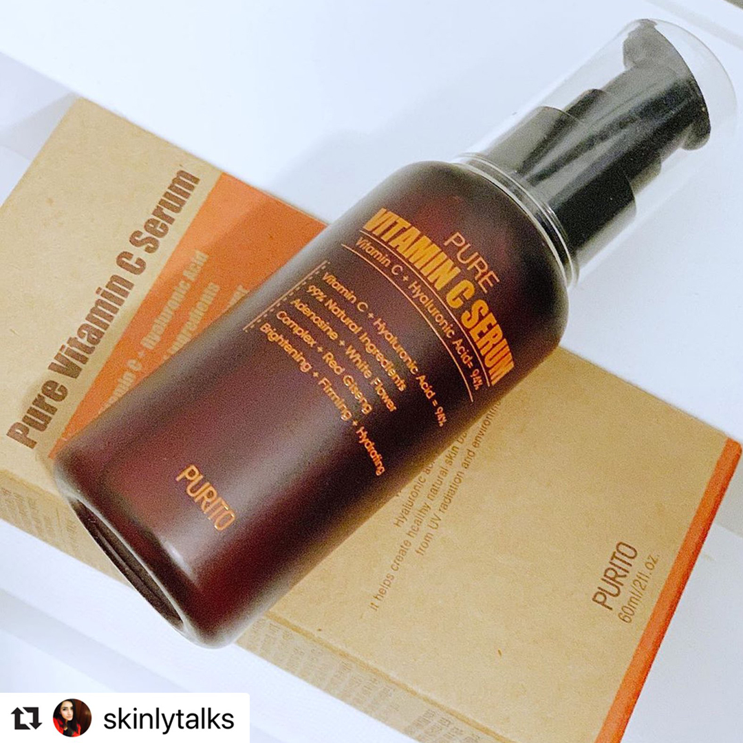 Stylevana Twitter: ""I highly recommend this #VitaminC #Serum if you're looking something to fight hyperpigmentation and #acne scars and #aging." Photo &amp; review @SkinlyTalks on instagram⁣⁣⁣ 🔎PURITO - Pure Vitamin