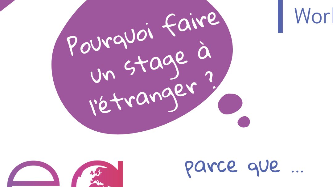 ALZEAFrance's tweet photo. Voulez-vous connaitre les avantages de faire un #stage à l’étranger? 🌎
Nous présenterons chaque semaine une bonne raison pour avoir une #expérience #professionnelle à l'étranger.
Ne le manquez pas! Restez connectés avec nous! 😉 https://t.co/kcVXMajNXa