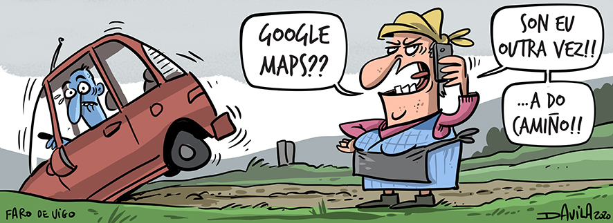 Navegadores temerarios #obichero #davila #humor #humorgalego