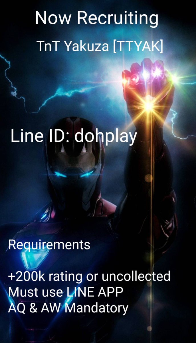 ShaqXD's tweet image. #Mcoc #Alliance #LineApp #ContestOfChampions #Kabam #Recruiting