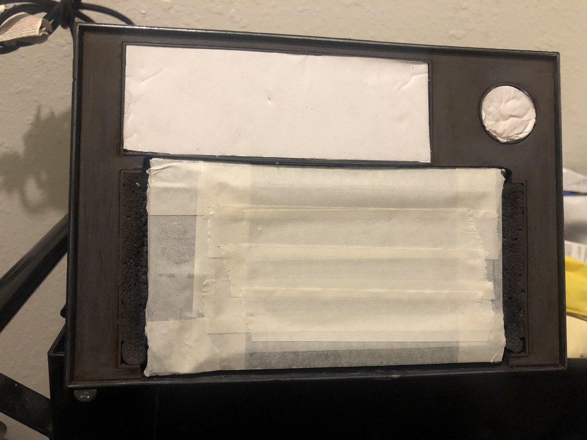 huslinhusker405's tweet photo. Late night custom work . Customer wants a DoubleDin in there Original GBody Radio Bezel . π€π§π€«βπΎFirst,Second Stage Preparation β
!! #fiberglassing is next and a lot of sanding. Will still have Original AC/Heat and Car Lighter #RachetLifeCustoms #SimplyHittin https://t.co/PkEKHkv59j