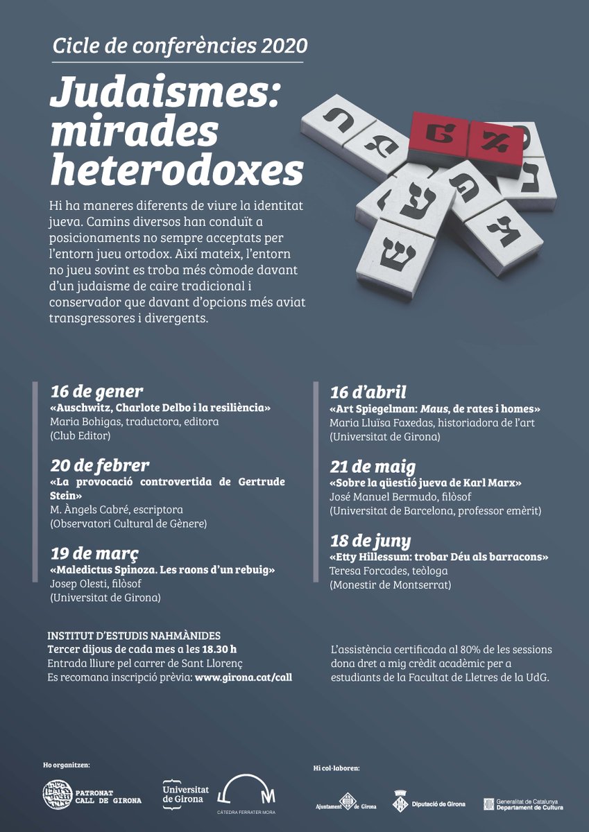 Resultat d'imatges per a "Judaismes: mirades heterodoxes"