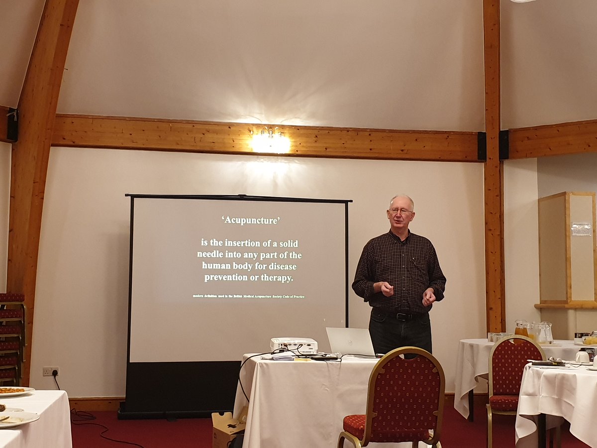 Bill giving us a fascinating insight into acupuncture and how to works.