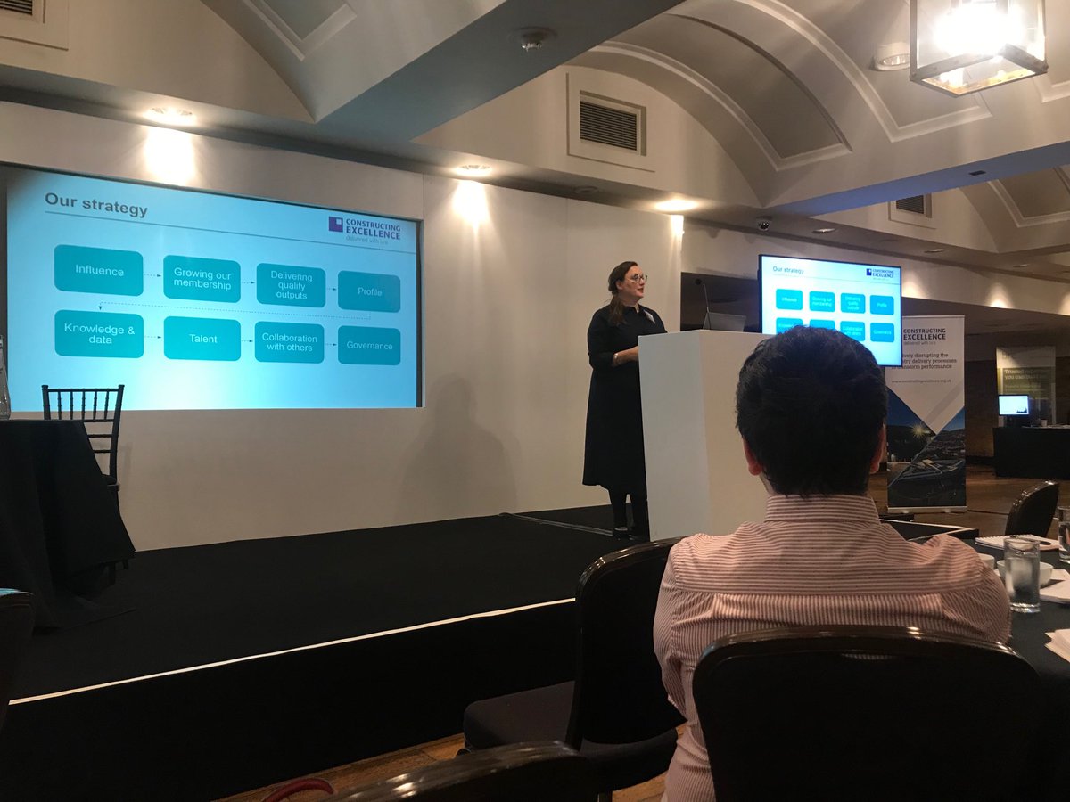 Great to be at ⁦@constructingexc⁩  annual conference. Positively disrupting the delivery processes to transform performance