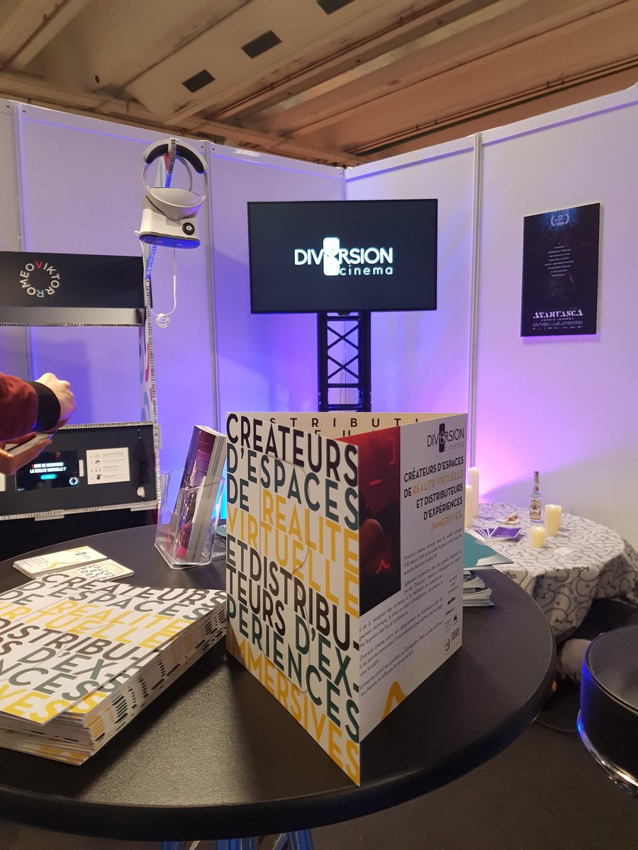 diversioncinema's tweet photo. Meet @diversioncinema at @Museum_co #museumconnection today & tomorrow 🎉 https://t.co/z60Kw4aq7G