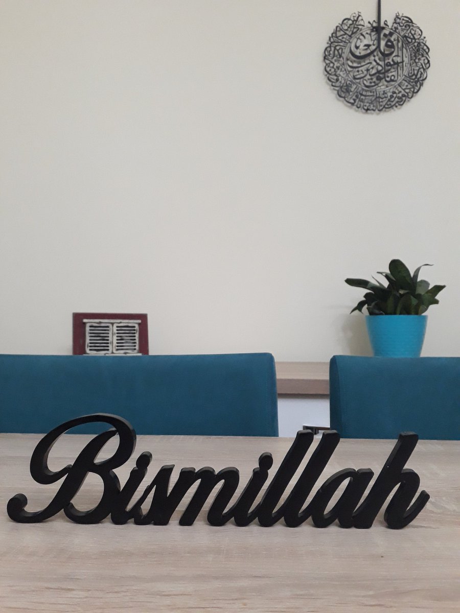 IslamicWallArtA's tweet photo. Bismillah Freestanding Table Decoration...
https://t.co/Atk1NR04jx
#basmala #bismillah #basmaladecor #bismillahdecor #tabletop #freestanding #islamicwallart #islamicwallartstore #subhanallah #alhamdulillah #allahuakbar #maashallah #muslimusa #muslimuk #tabledecor https://t.co/c0TtqV0IMl