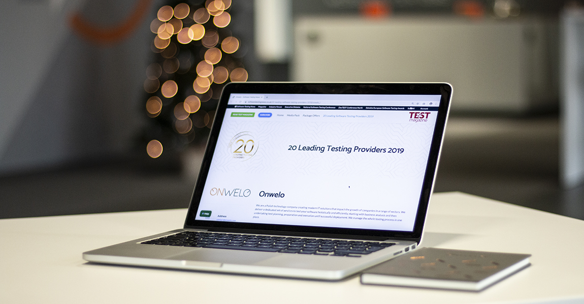 Onwelo_com's tweet photo. Our effective #softwareTesting solutions have been appreciated on the international stage! We have been included in the “20 Leading Testing Providers” guide prepared by #TestMagazine. If you are interested in our offer, please contact Piotr Piątosa.
https://t.co/ia4Boe1AO4 https://t.co/UeyE69PcOV