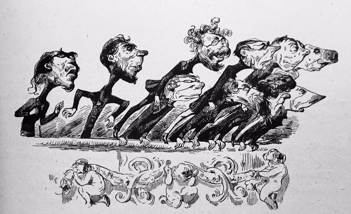 Gustave Doré, caricatures 