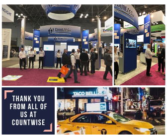 countwise1's tweet photo. Fantastic show as always at the amazing @NRFBigShow thank you to everyone who came along to the stand, lovely to see so many new faces and of course some familiar faces too.  #footfall #excitingtimesahead #innovations #WednesdayWisdom https://t.co/5Ilp0qDTHA