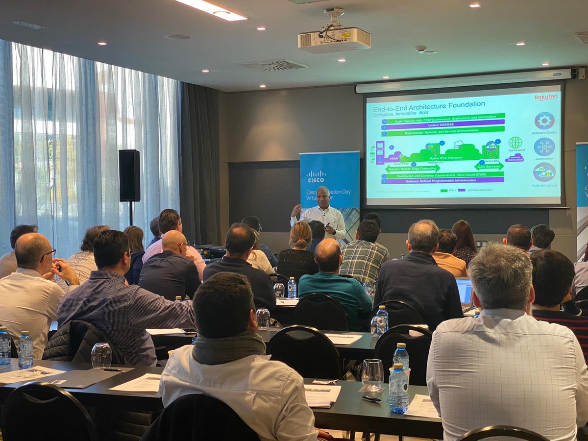 leire_herrero's tweet photo. Gracias a @orange_es por el éxito y participación ayer en el #CiscoInnovationDay sobre #Virtualization ¡Un placer como siempre! @cisco_spain @CiscoSP360 @Marvazel @paolo_campoli @vsolaz @jmoutaou https://t.co/CxZ7ttJePJ