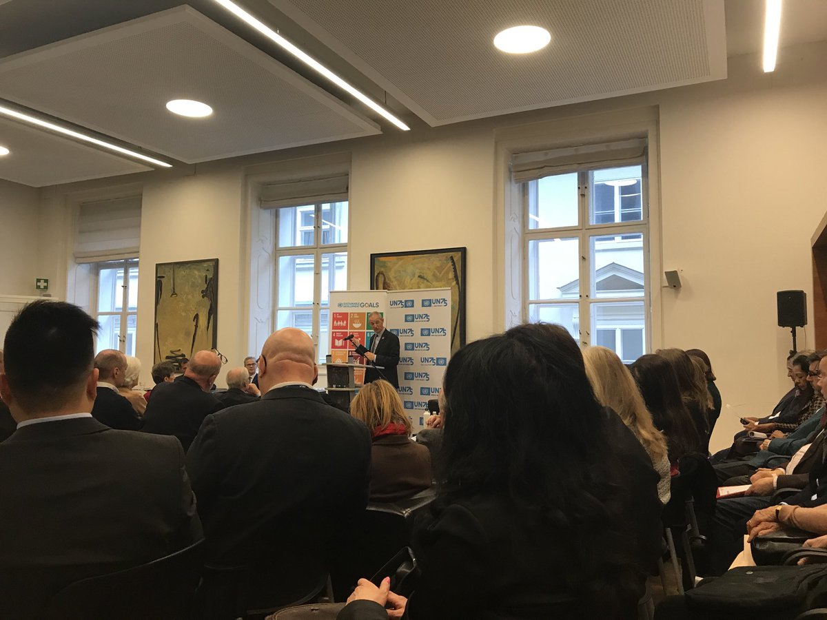 Excited to hear from Martin NESIRKY  “Priorities and Key Events for 2020 of the Vienna-based UN Organizations and Agencies" ⁦<a href="/UN/">United Nations</a>⁩ ⁦<a href="/AustriaUNVienna/">Austria UN Vienna</a>⁩