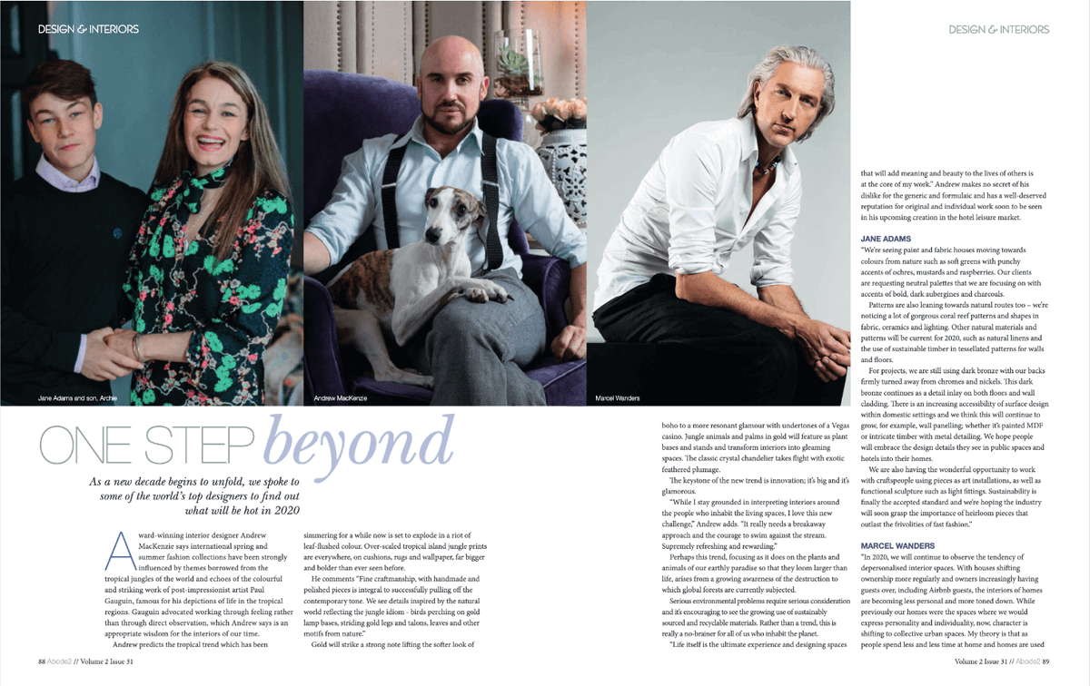 Author (@authorinteriors) on Twitter photo Jane was delighted to be one of the top interior design contributors alongside illustrious names like Andrew Mackenzie, <a href="/wanderswonders/">Marcel Wanders studio</a>, <a href="/RachelWinham/">Rachel Winham</a> and <a href="/AHlifestyle/">Allegra Hicks</a> to discuss 2020 trends in interior design for <a href="/AbodeTwo/">Abode2</a> #2020trends #interiordesign #interiordesigner Jane was delighted to be one of the top interior design contributors alongside illustrious names like Andrew Mackenzie, <a href="/wanderswonders/">Marcel Wanders studio</a>, <a href="/RachelWinham/">Rachel Winham</a> and <a href="/AHlifestyle/">Allegra Hicks</a> to discuss 2020 trends in interior design for <a href="/AbodeTwo/">Abode2</a> #2020trends #interiordesign #interiordesigner