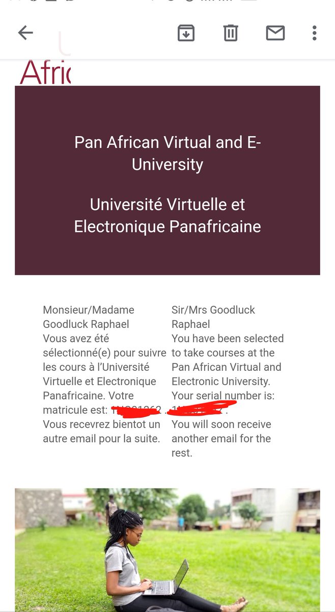Ewereraphael's tweet photo. I already spoke it into existence! It is signed sealed and stamped!
It's no rejection mail! This 2020!
#Norejectionmail #Norejection #Opportunities #panafrican #Africapitalism @OpportunityDesk https://t.co/38KEyZsqZU
