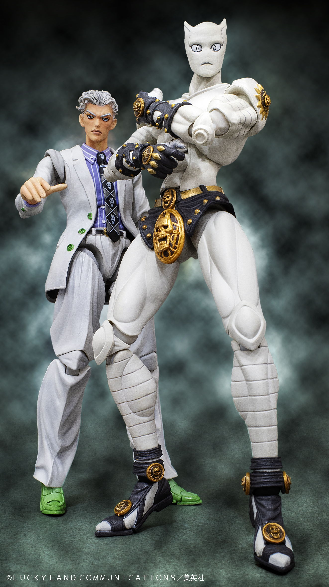 メディコス エンタテインメント ジョジョ 在 Twitter 上 ジョジョの奇妙な冒険 Medicosフィギュアアーカイブ 第22弾 超像可動 キラークイーン 杜王町に潜む殺人鬼 吉良吉影が操る あらゆるものを爆弾にする能力を持つ凶悪なスタンド 激しい 喜び は