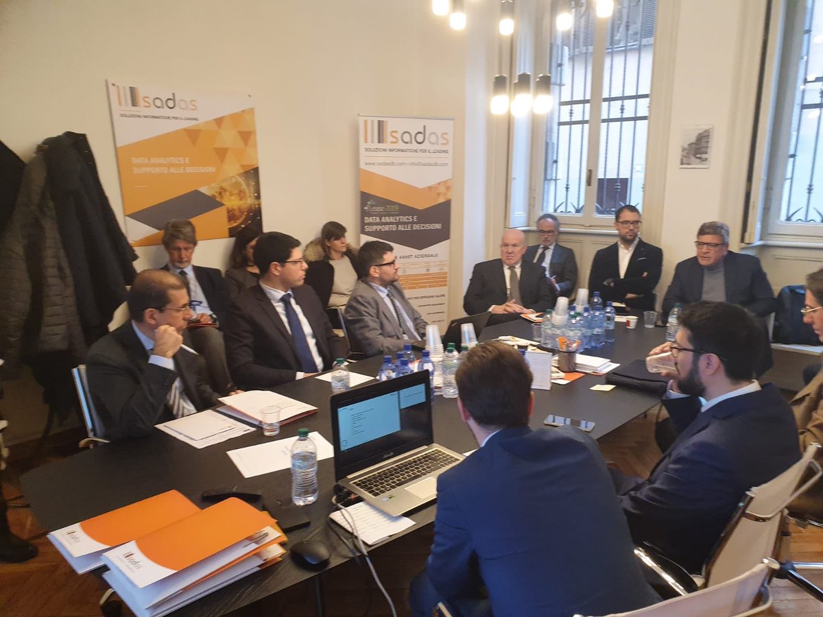 SadasDB's tweet photo. 📑Oggi presso la nostra sede di #Milano Kick-off del progetto #MachineLearning in collaborazione con @Assilea_IT https://t.co/7ok2JZUIvc