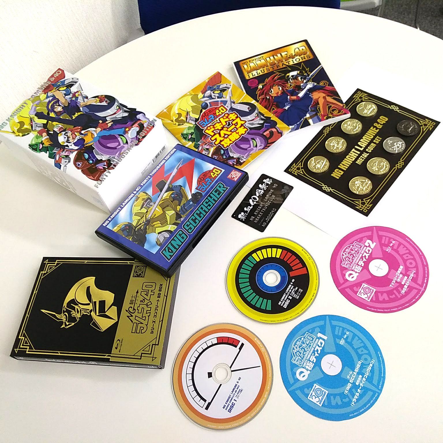 「NG騎士ラムネ&amp;40」シリーズ・コンプリートBD-BOX [Blu-ray] Amazon.co.jp: 「NG騎士ラムネ&40」シリーズ・コンプリートBD