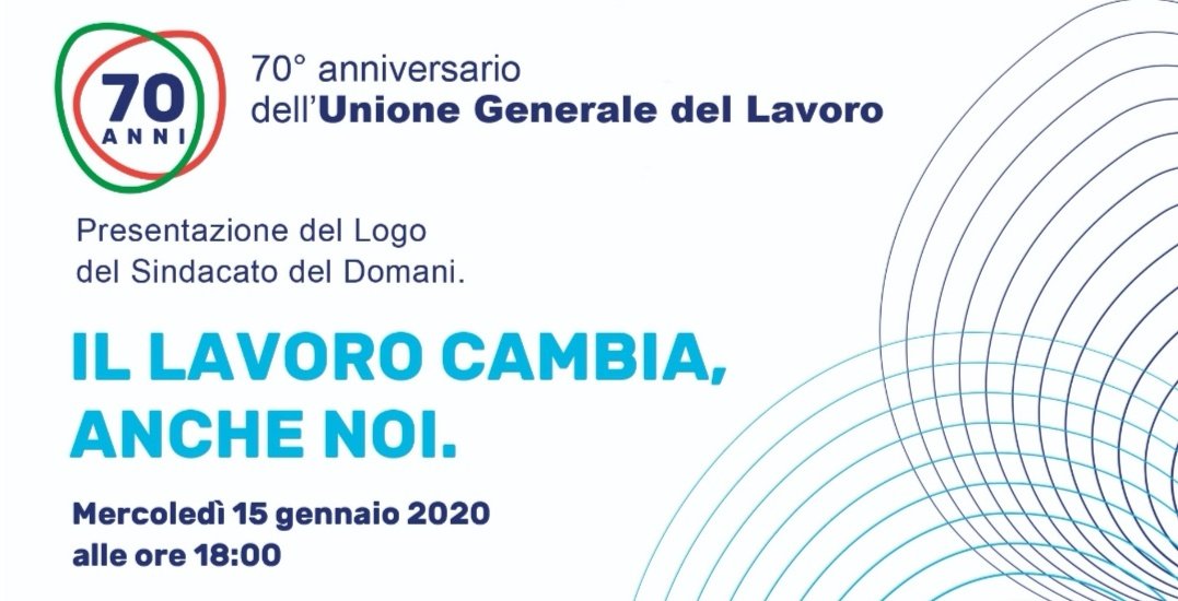 LuigiUlgiati's tweet photo. Oggi #15gennaio a Roma presentazione del nuovo logo #UGL @fpcapone
#70anniugl #illavorocambiaanchenoi
#cisnalugl
#ugllastoriacontinua https://t.co/8kbUDDXGzV