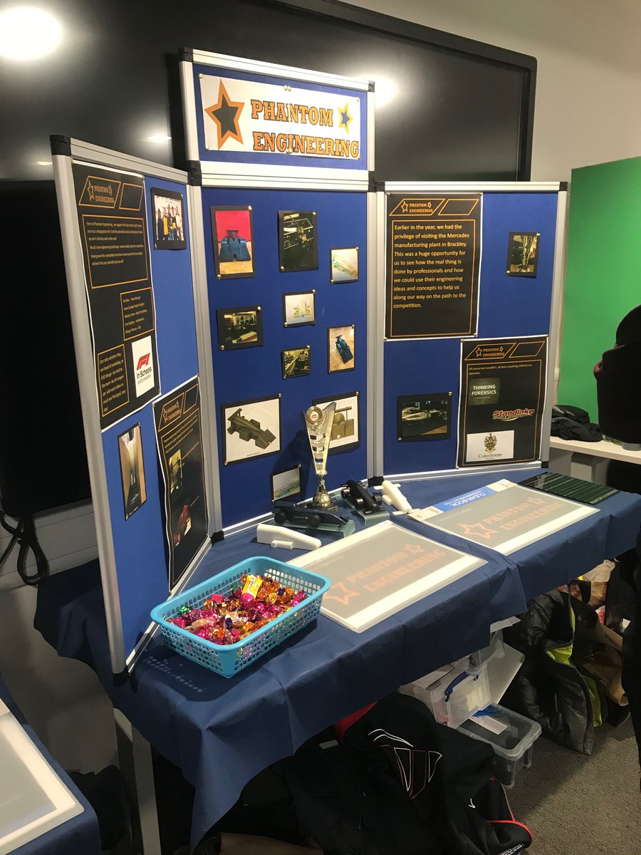 CKP_DT's tweet photo. F1 in schools regional finals! Pit displays ready! Good Luck #CokethorpeAmbition #F1inschools https://t.co/rTfBhwQlf7